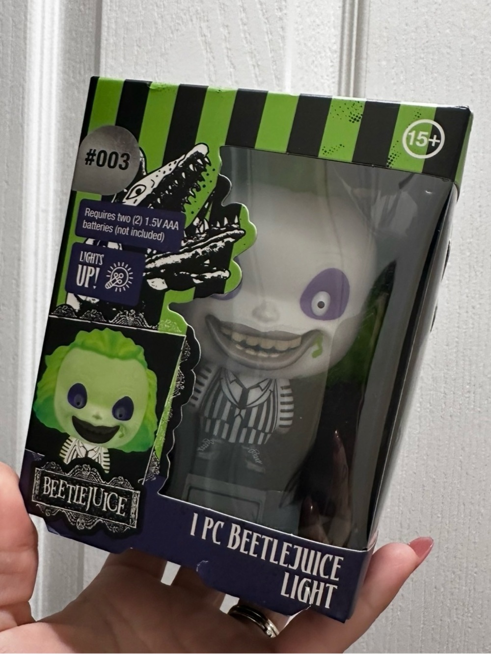 Beetlejuice Light-Up Figure - Green/White